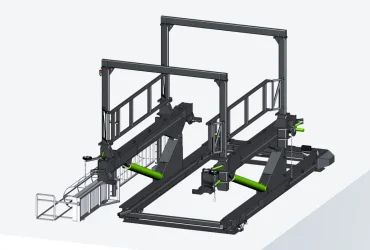 Sistema di ribaltamento per Container
