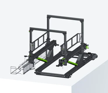 Sistema di ribaltamento per Container